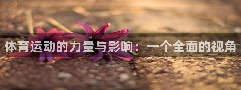 千亿国际官方正版app代理：体育运动的力量与影响：一个全面的