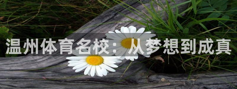 千亿国际官网下载平台APP：温州体育名校：从梦想到成真